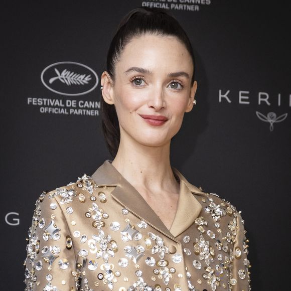 Charlotte Le Bon en conférence Kering Talks Women In Motion lors du 77ème Festival International du Film de Cannes à l'Hôtel Majestic, à Cannes, France, le 24 mai 2024. © Olivier Borde/Bestimage