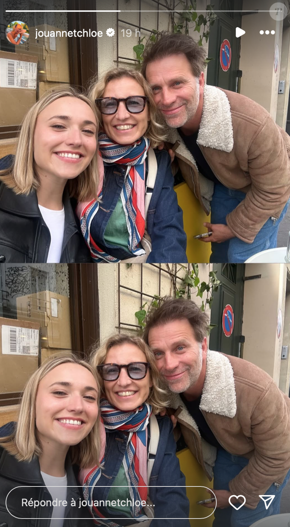 Cette photo montre une belle complicité familiale qui a touché leurs fans.

Capture Instagram Chloé Jouannet - 26 avril 2025