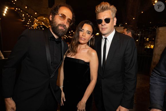 No Tabloids - No Web - Thomas Bangalter, Elodie Bouchez, Benjamin Biolay - Personnalités à la soirée "Women In Motion" par Kering au Château de la Castre lors du 75ème Festival International du Film de Cannes. Le 22 mai 2022 © Olivier Borde / Bestimage