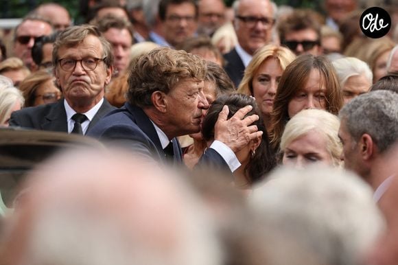 Emmanuel Altmayer - Sorties des obsèques de Nicolas Altmayer en l'église Saint-Germain-des-Prés à Paris le 31 aout 2026. © Dominique Jacovides-Cyril Moreau/Bestimage