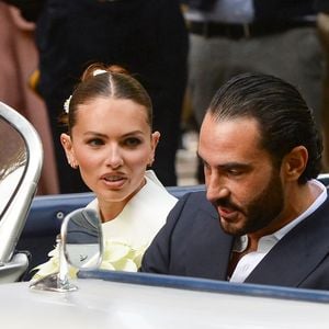 Arrivées au mariage civil de Thylane Blondeau et Benjamin Attal à la mairie du 16ème arrondissement de Paris le 29 juin 2026.
Agence / Bestimage