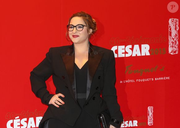 Marilou Berry - Photocall au Fouquet's lors de la 40ème cérémonie des César à Paris. Le 20 février 2015 © VANSTEENKISTE STEPHANE / BESTIMAGE