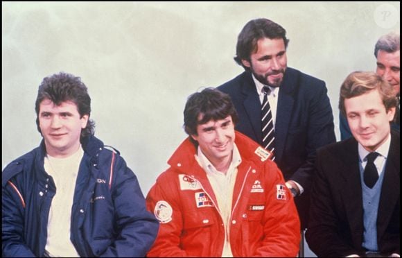 Archive Daniel Balavoine sur le Paris Dakar en 1986 © Agence Bestimage