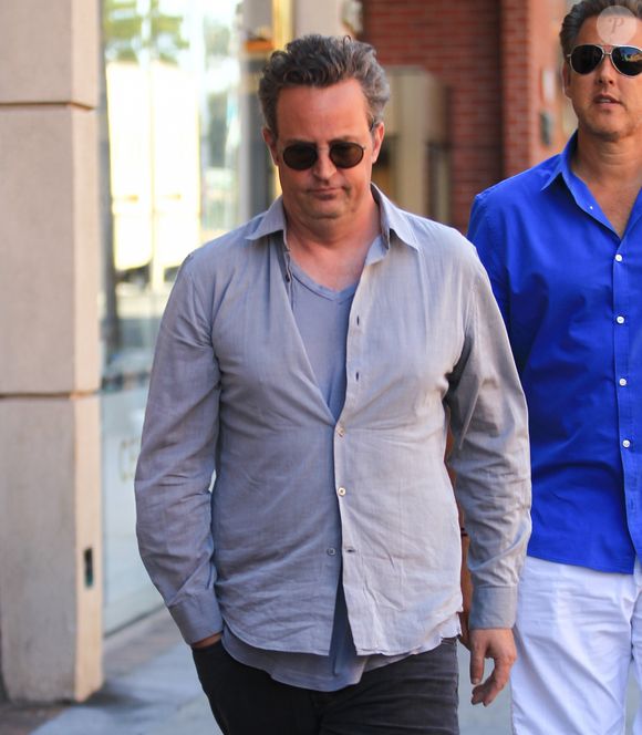 Matthew Perry se rend chez le docteur à Beverly Hills, le 1er septembre 2016 FAMEFLYNET / BESTIMAGE