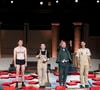 Le spectacle a eu un franc succès
Exclusif - Spectacle "Les gros patinent bien" au théâtre de Verdure lors du 41ème Festival de Ramatuelle ( qui fête ses 40 ans) le 10 août 2025. Création d'Olivier Martin-Salvan et Pierre Guillois, Molière du meilleur spectacle de théâtre public en 2022, au Théâtre de Verdure.
© Cyril Bruneau / Bestimage