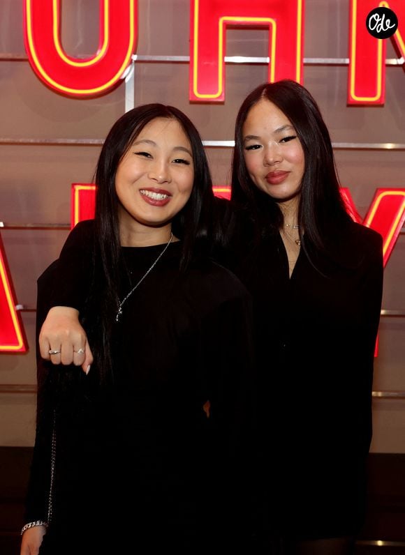 Jade et Joy Hallyday au vernissage de l'exposition "Johnny Hallyday, l'exposition" au Palais des Expositions à Paris.
© Dominique Jacovides / Bestimage