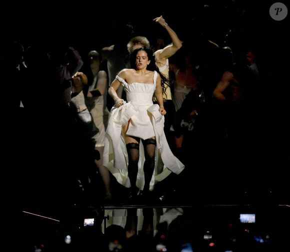 Rosalia et Bjork se produisent sur scène lors des BRIT Awards 2026 au Co-op Live Arena à Manchester, Royaume-Uni.
Backgrid UK/ Bestimage