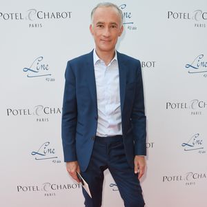 Gilles Bouleau - Soirée du 90ème anniversaire de Line Renaud sur le Bateau Potel et Chabot "Pavillon Seine" à Paris le 2 juillet 2018. © Coadic Guirec/Bestimage