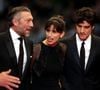 Vincent Cassel, Maïwenn Le Besco, Louis Garrel - Montée des marches du film "Mon Roi" lors du 68ème Festival International du Film de Cannes, le 17 mai 2015.