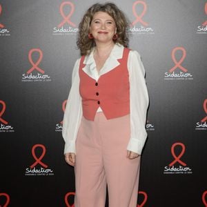 Cécile Bois - Photocall de la soirée de lancement du Sidaction 2025 au Lido à Paris le 3 mars 2025. © Coadic Guirec/Bestimage