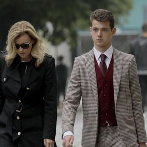Léonard Trierweiler ne suit pas la carrière de sa mère et choisit la cuisine.

Obsèques de Christophe Michel (mari de JL Romero) au crématorium du cimetière du Père Lachaise à Paris le 6 juin 2018.
AGENCE / BESTIMAGE