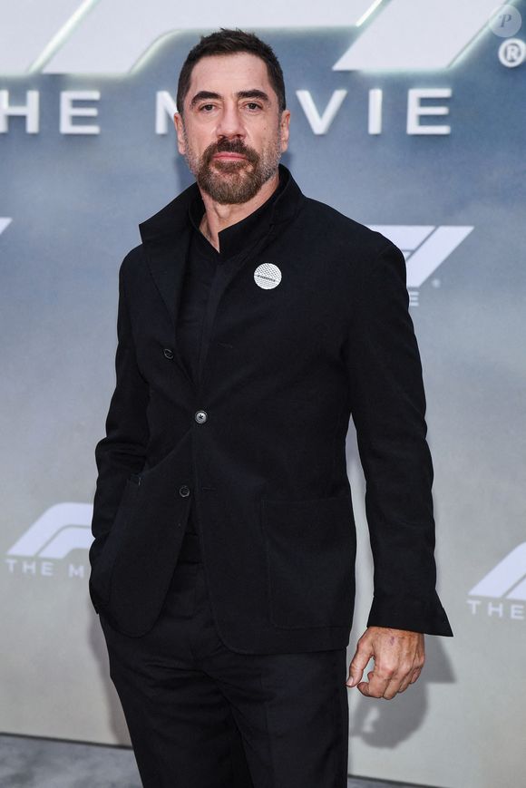 Javier Bardem sur le tapis rouge de la première new-yorkaise de "F1 : The Movie" à New York au Radio City Music Hall à New York, 16 juin 2025. Photo par Anthony Behar/SPUS/ABACAPRESS.COM