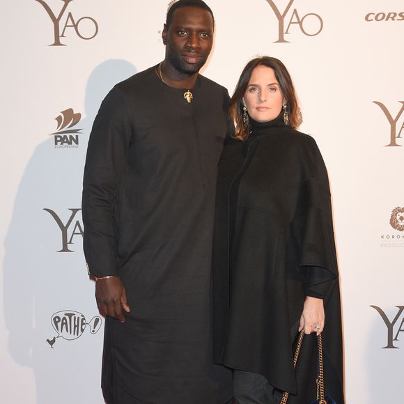 Omar Sy et sa femme Hélène - Avant-première du film "Yao" au cinéma Le Grand Rex à Paris le 15 janvier 2019. © Coadic Guirec/Bestimage