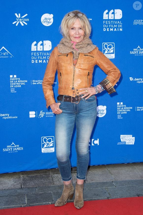 Clémentine Celarie au Photocall A L'Epreuve dans le cadre du Festival du Film de Demain à Vierzon, France le 01 juin 2024. Photo par Aurore Marechal/ABACAPRESS.COM