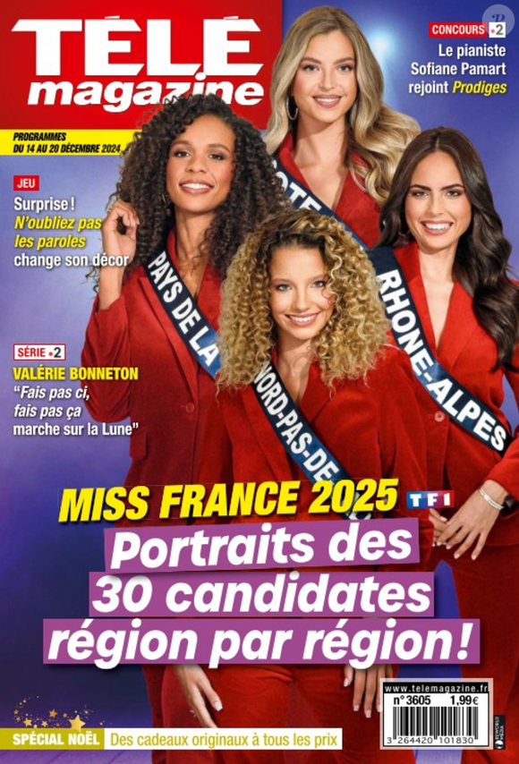 Couverture du nouveau numéro de Télé Magazine paru le 3 décembre 2024