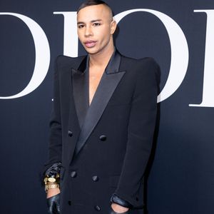 Olivier Rousteing - Photocall du défilé Dior lors de la Fashion Week Homme automne-hiver 2023/24 de Paris, France, le 20 janvier 2023. © Olivier Borde/Bestimage