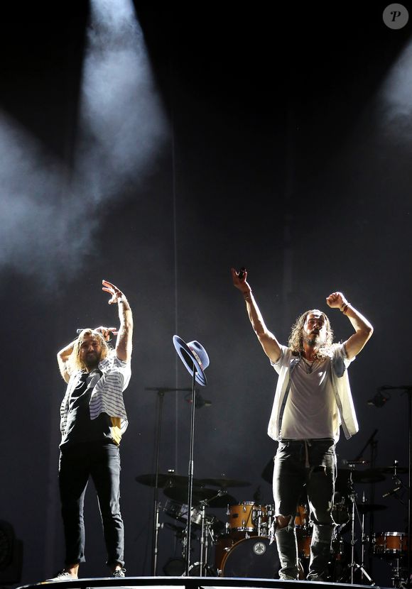 Concert d'adieu du groupe "Frero Delavega" (Jeremy Frerot et Florian Delavega) à Bordeaux. Le 10 juin 2017
© Patrick Bernard-Quentin Salinier / Bestimage