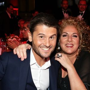 Christophe Beaugrand, Marianne James - Dîner LINK pour AIDES 2015 à l'Espace Vendôme à Paris le 7 décembre 2015. © Dominique Jacovides / Bestimage