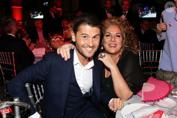 Christophe Beaugrand, Marianne James - Dîner LINK pour AIDES 2015 à l'Espace Vendôme à Paris le 7 décembre 2015. © Dominique Jacovides / Bestimage