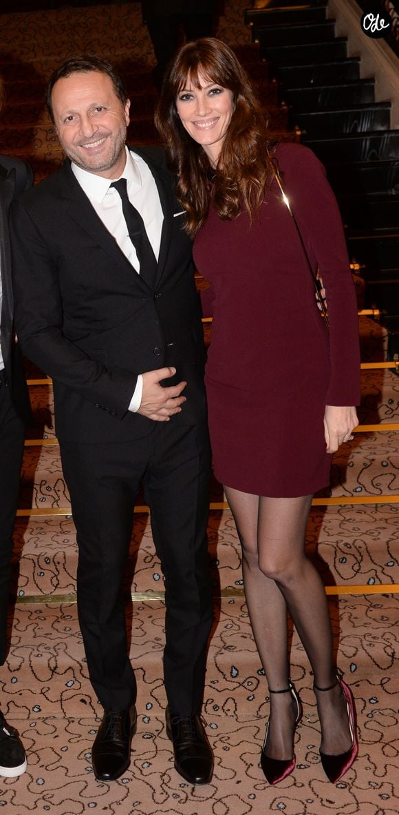 Arthur (Jacques Essebag) et sa compagne Mareva Galanter - Dîner de gala et vente aux enchère pour l'association "Sauveteurs sans frontières" ("Qui sauve une vie sauve l'humanité") à l'hôtel du collectionneur à Paris, France, le 13 février 2018.

© Rachid Bellak/Bestimage