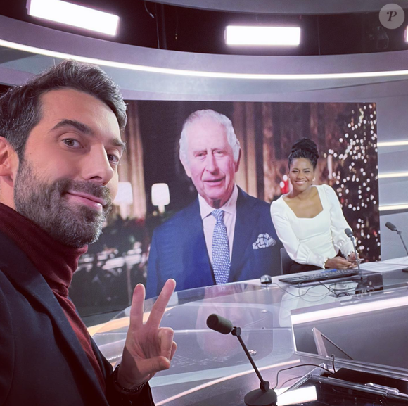Mariage de Guillaume Cérin, journaliste LCI, et son compagnon Thomas Pernette, spécialiste royauté déjà vu sur BFMTV.