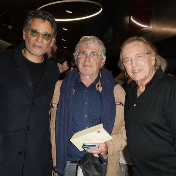 Exclusif - Pascal Elbé, Michel Boujenah et Alexandre Arcady - People au concert de Chico & The Gypsies qui célèbrent 45 ans de carrière au Palais des Congrès avec un concert symphonique inédit le 24 mai 2025. Portés par 80 musiciens et des invités prestigieux, leurs tubes cultes ont résonné dans une version grandiose, entre rumba, flamenco et symphonie.
© Guirec Coadic / Bestimage