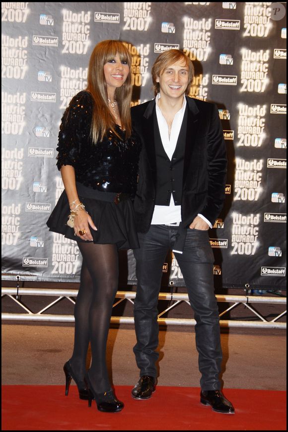 David et Cathy Guetta - Red carpet - World Music Awards 2007 à Monaco. DOMINIQUE JACOVIDES / BESTIMAGE