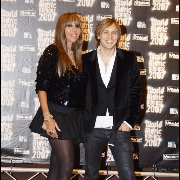 David et Cathy Guetta - Red carpet - World Music Awards 2007 à Monaco. DOMINIQUE JACOVIDES / BESTIMAGE