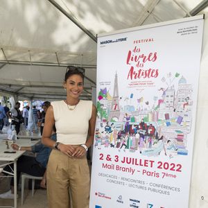 Exclusif - Tatiana Silva - Festival des Livres et des Artistes organisé par l'association "Lecture pour Tous" engagée dans la lutte contre l'illettrisme au Mail Branly à Paris le 2 juillet 2022.
© Pierre Perusseau / Jack Tribeca / Bestimage