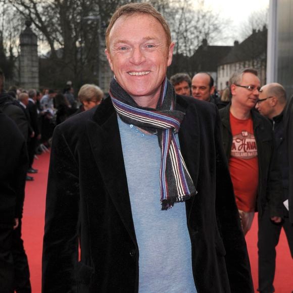 Christophe Hondelatte assiste à la première de 'A Single Shot' lors du 5ème Festival du Film Policier à Beaune, France, le 04 avril 2013. Photo par Aurore Marechal/ABACAPRESS.COM