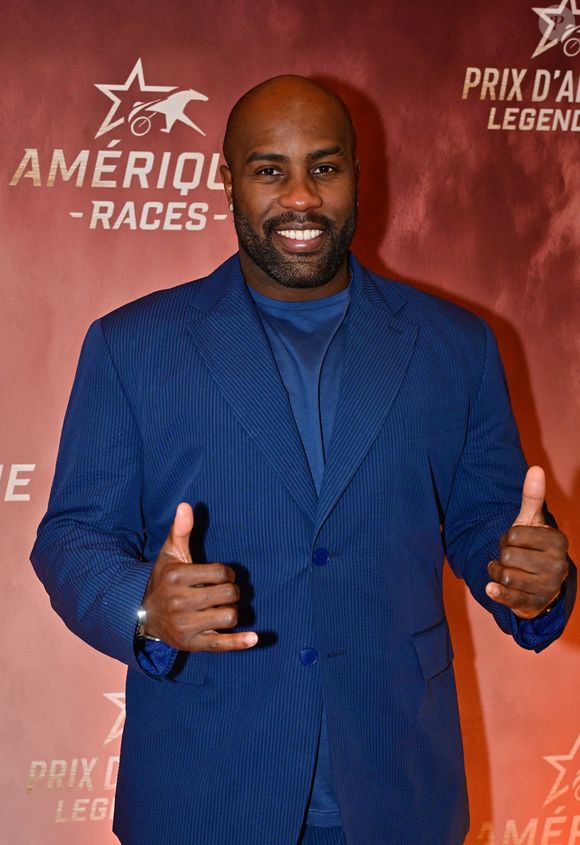 Teddy Riner - 104ème édition du Prix d'Amérique 2025 à l'hippodrome Paris-Vincennes le 26 janvier 2025. © Christian Liewig/Bestimage