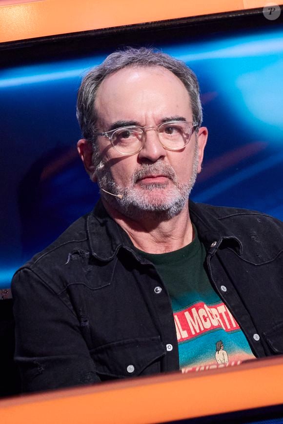 Exclusif - Bruno Solo - Enregistrement de l'émission "100% Logique", présentée par Cyril Féraud et diffusée le le 19 avril 2025 sur France 2. Le 18 décembre 2024. © Cyril Moreau/Bestimage