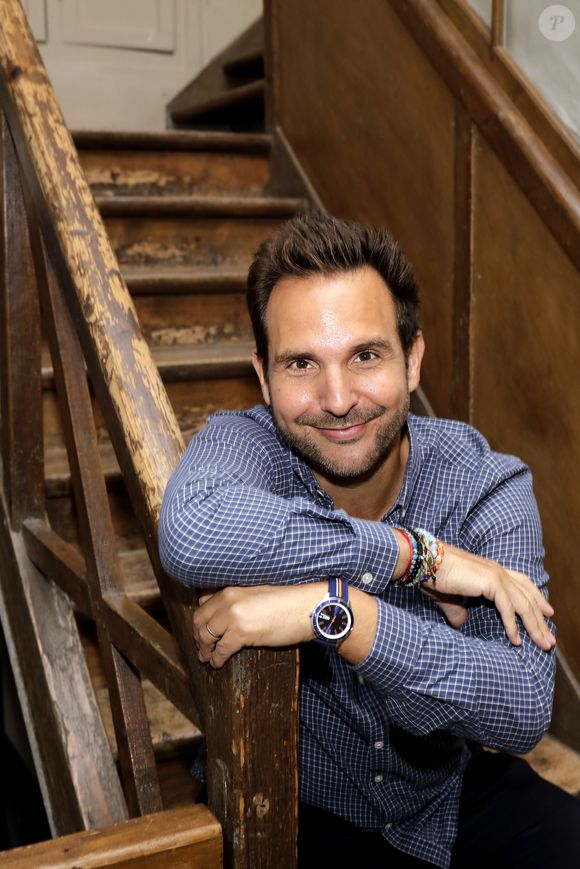 Christophe Michalak - Sortie du Livre de Christophe Michalak la Patisserie en Famille à Paris le 9 octobre 2019. © Cédric Perrin/Bestimage
