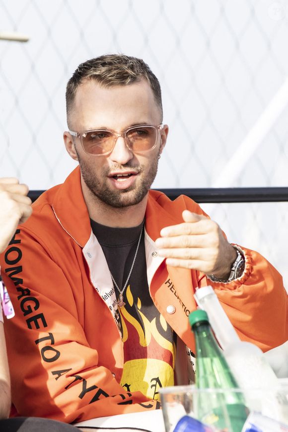 Squeezie - Soirée "Madame et Monsieur Rure" by Rure Productions, sur le rooftop de la Grande Arche de la Défense le Paris le 16 juillet 2021. © Jack Tribeca/Bestimage
