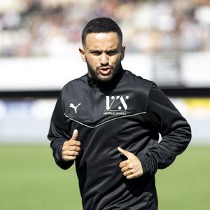 Exclusif - Malik Bentalha - Match Team Mont de Marsan Vs Team UNICEF France au stade André et Guy Boniface à Mont de Marsan le 23 mars 2024. 
© Pierre Perusseau / Bestimage