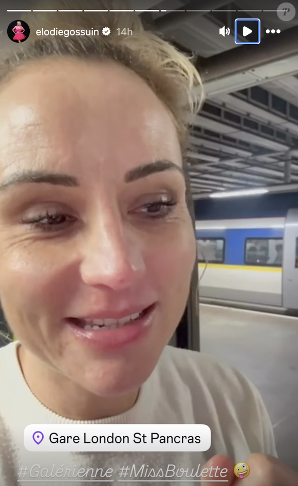 Et comme elle n'était pas au bout de ses surprises, la mère de famille nombreuse s'et retrouvée bloquée un temps à Londres… La raison ? Une panne dans le tunnel sous la Manche perturbe les Eurostars…

Elodie Gossuin a partagé sa mésaventure pour rentrer à Paris après l'annulation des trains au retour de Londres le mardi 30 décembre 2025 via Instagram @elodiegossuin