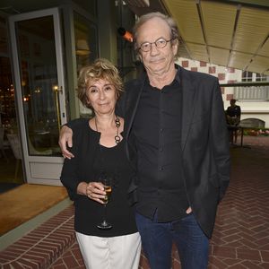 Patrick Chesnais et sa femme Josiane Stoleru - Inauguration de l'hôtel Barrière Le Normandy à Deauville, le 18 juin 2016.
© Coadic Guirec/Bestimage