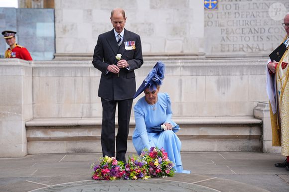 La famille royale britannique et les personnalités assistent à un service d'action de grâce à l'abbaye de Westminster à Londres, à l'occasion du 80ème anniversaire du jour de la Victoire en Europe (VE Day), le 8 mai 2025. Mirrorpix / Bestimage