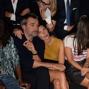 Alessandra Sublet et son mari Clément Miserez - Soirée de la 9ème édition du "Etam Live Show" (Etam Lingerie) lors de la fashion week à Paris, le 27 septembre 2016. © Rachid Bellak/Bestimage