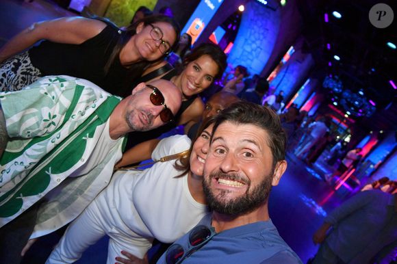 Cartman, Laurie Cholewa, Christophe Beaugrand, Estelle Denis - Prime d'Amazon fait sa fête foraine au Bridge Club à Paris le 25 juin 2025.  Hier soir, le Bridge Club s’est métamorphosé en fête foraine où de nombreuses personnalités se sont réunies pour célébrer Prime Day, l’événement shopping estival qui animera l’été du 8 au 11 juillet.
 © Veeren/Bestimage