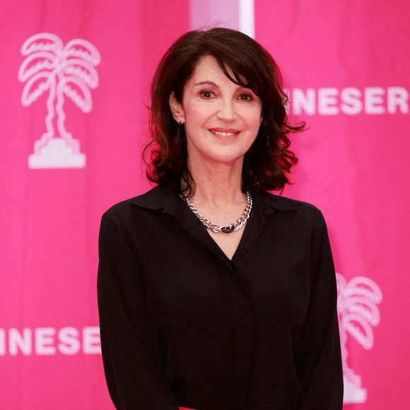 Zabou Breitman au festival Canneseries, le 16 avril 2023. Christophe Aubert via Bestimage