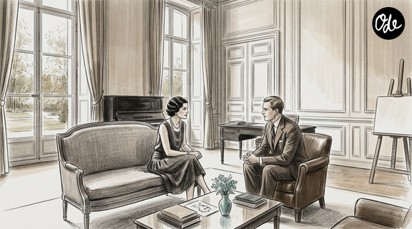 Dotée d'un parc privatif de 3 000 m² et d'intérieurs classés, cette adresse historique a notamment accueilli Gabrielle Chanel dans les années 1920, qui y recevait l'avant-garde artistique et son amant le duc de Westminster. 

Illustration réalisée par IA pour Ode.