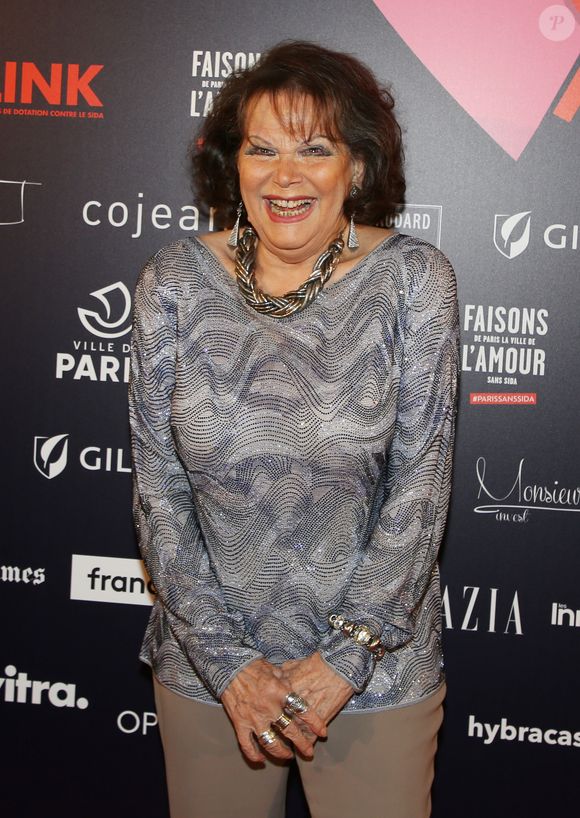 Claudia Cardinale lors du gala de charité le grand bal 'ParAmour' à l'hôtel de ville de Paris, France, le 14 février 2019. L'ensemble des bénéfices récoltés lors de la soirée seront reversés à la lutte contre le sida (PARISSANSANSSIDA). © Denis Guignebourg/Bestimage