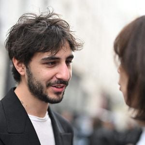 Charlotte Gainsbourg et Ben Attal  à la Maison Gainsbourg le 2 avril 2024. Photo by Eliot Blondet/ABACAPRESS.COM