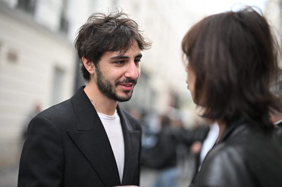 Charlotte Gainsbourg et Ben Attal  à la Maison Gainsbourg le 2 avril 2024. Photo by Eliot Blondet/ABACAPRESS.COM