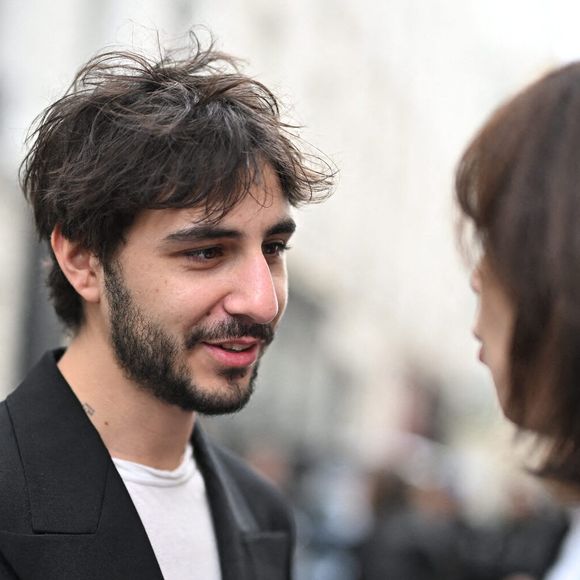 Charlotte Gainsbourg et Ben Attal  à la Maison Gainsbourg le 2 avril 2024. Photo by Eliot Blondet/ABACAPRESS.COM