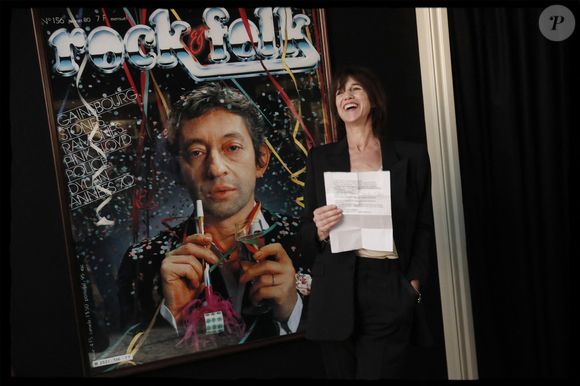 Charlotte Gainsbourg lors de l'inauguration de la Maison Gainsbourg, rue de Verneuil à Paris le 14 septembre 2023. © Alain Guizard / Bestimage