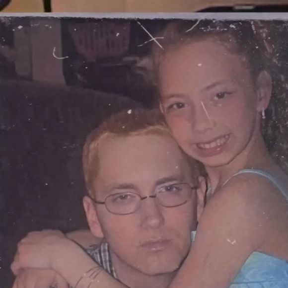 Capture du clip d'Eminem "Temporary" dans lequel il découvre la grossesse de sa fille. Photo par Backgrid UK/ Bestimage