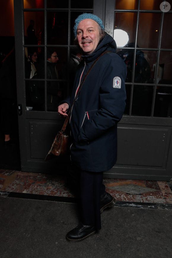 Exclusif -   Philippe Katerine - Arrivées des personnalités au dîner des révélations des Cesar 2024 à L'Élysée Montmartre à Paris le 15 janvier 2024. © Christophe Clovis / Bestimage
