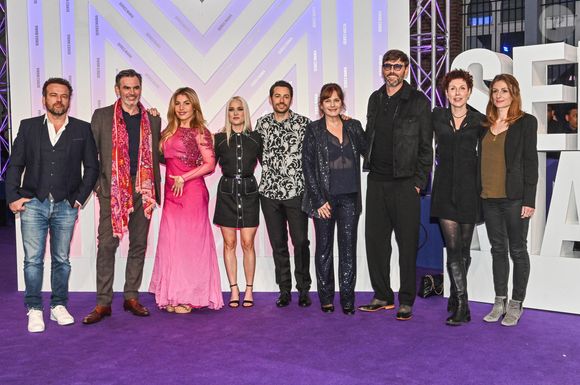 France, Lille, 15 mars 2024
Cérémonie d'ouverture Festival Series Mania
Stéphane Henon, Jérôme Bertin, Lola Marois, Manon Chevallier, Jeremy Charvet, Cécilia Hornus, Laurent Kerusore, Marie Réache et des invités assistent à la cérémonie d'ouverture du Festival Series Mania le 15 mars 2024 à Lille, France.
© Frédéric Andrieu / Bestimage

|FA - Festival Séries Mania de Lille